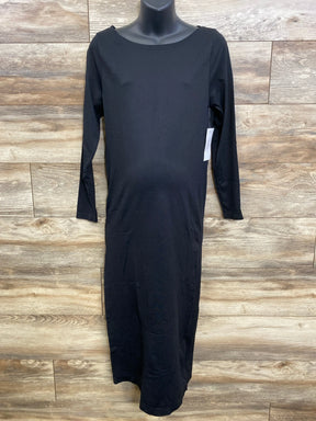 NEW Isabel Maternity Long Sleeve Dress Black sz XL - Me n Mommy To Be