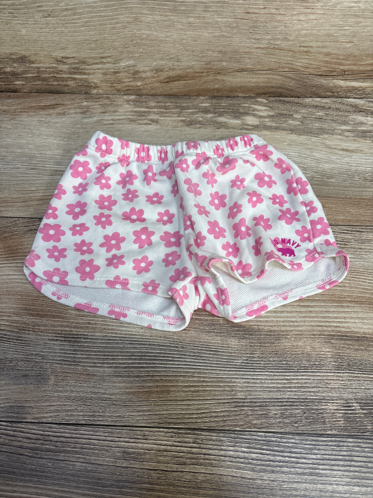 Old Navy Floral Shorts White sz 18-24m