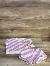 NEW Grayson Mini 2pc Striped Shirt & Shorts Set White sz 4T