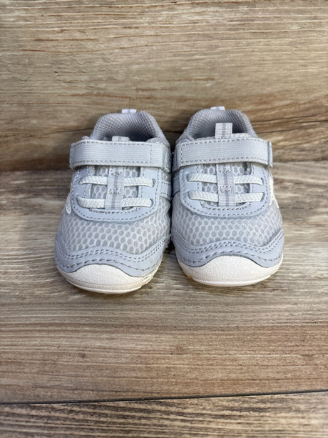 Stride Rite Soft Motion Zip Runner Sneakers Grey sz 4.5c - Me n Mommy To Be
