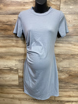 2 Hearts Maternity Ribbed Dress Blue sz Small