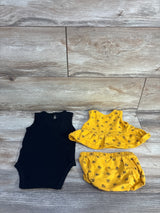 PL Baby 3pc Busy Bee Set Yellow sz 6m
