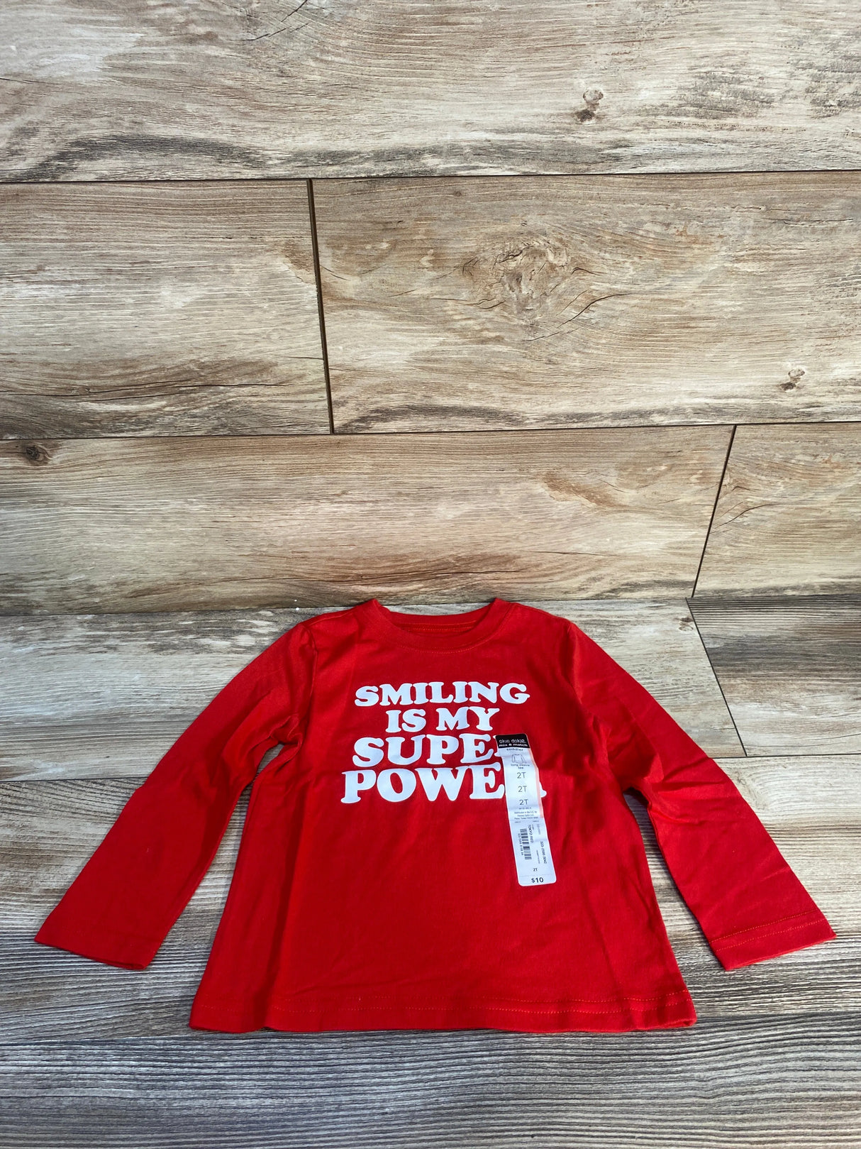 NEW Okie Dokie Smiling Red Shirt sz 2T