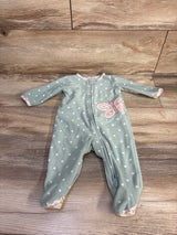 Carter's Butterfly Blanket Sleeper Green sz 3m