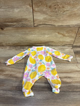 Just One You Lemon Sleeper White sz Newborn