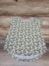 Cat & Jack Floral Shirt Green sz 5T
