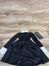 Wigood Wednesday Addams Costume Dress & Tights Black sz 6