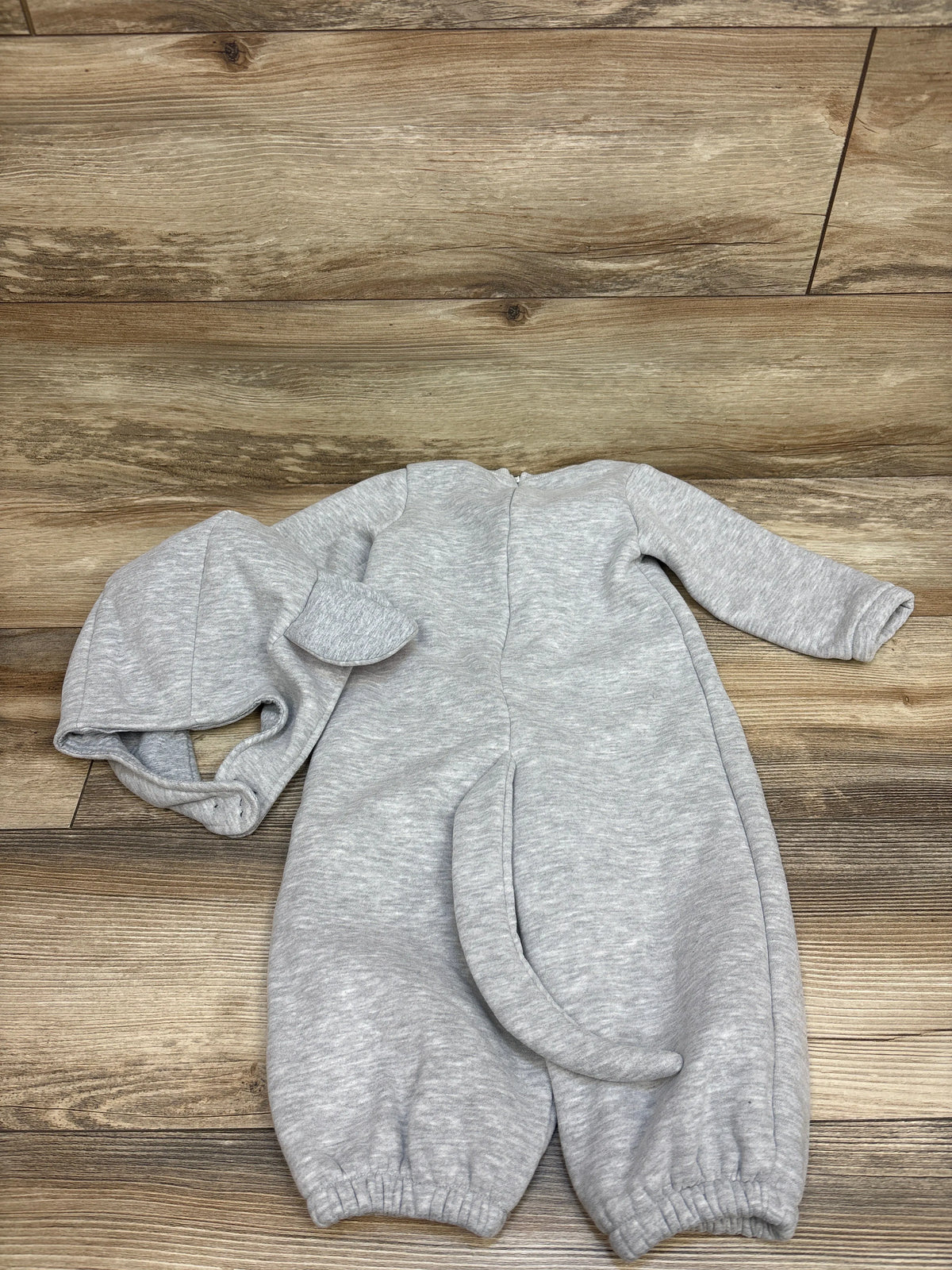Douhoow 2pc Cozy Fleece Mouse Costume Grey sz 12-18m