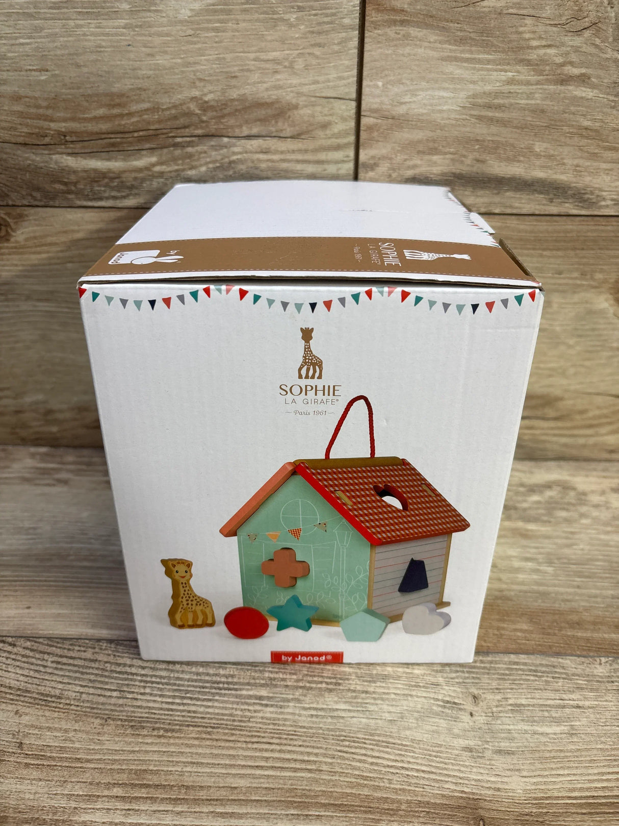 NEW Janod Sophie La Girafe Sorting House