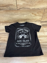 Cash Johnny Cash Shirt Black sz 5T