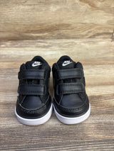 Nike Capri 3 Leather TD 'Black White' Sneakers sz 3c