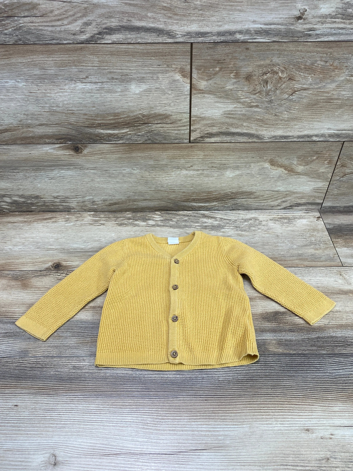 H&M Cardigan Yellow sz 12m