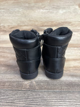 Children's Place Quilted Boots Black sz 5c
