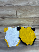 NBA 2pk Los Angeles Lakers Bodysuits Yellow sz 18m