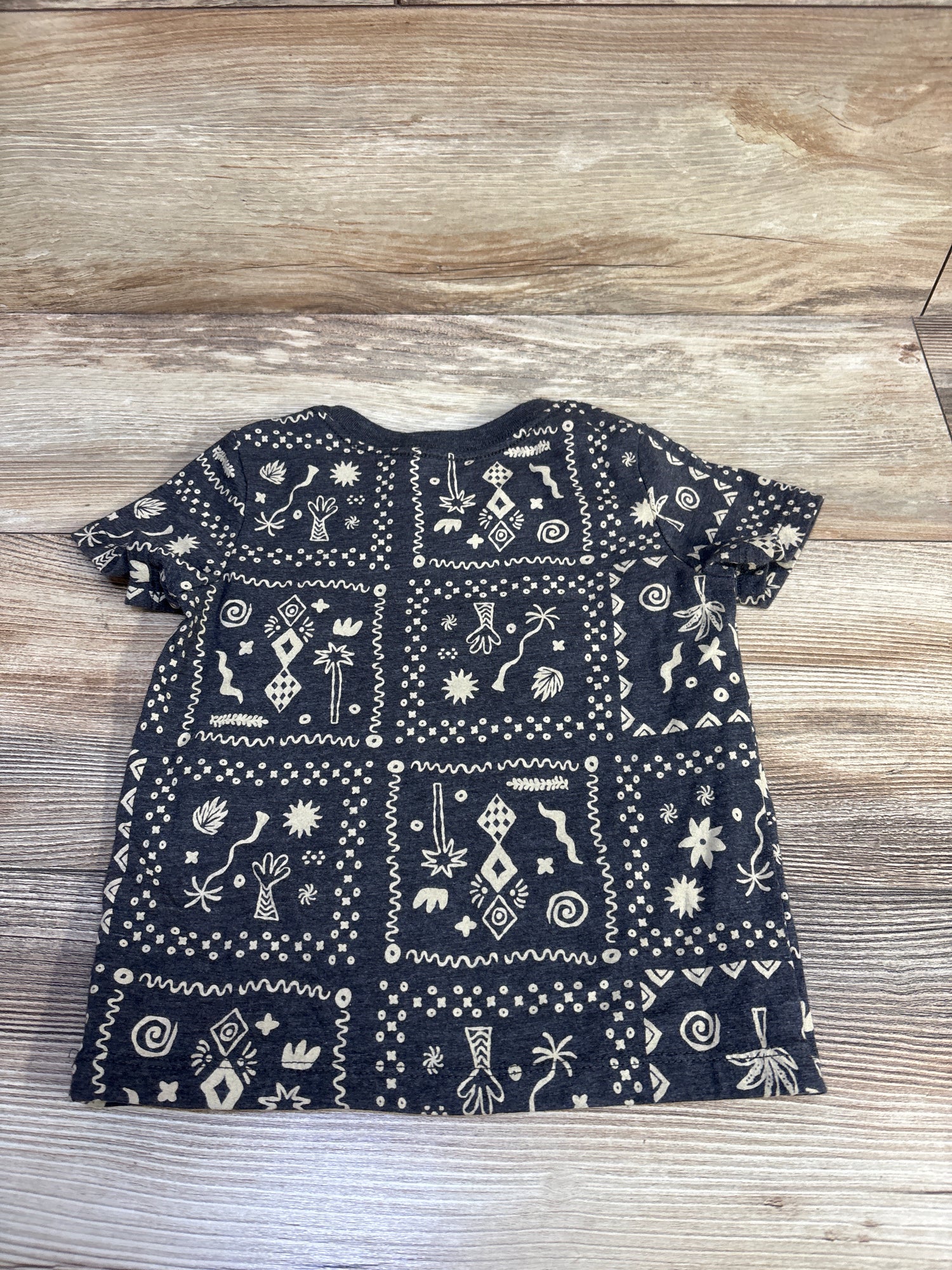 Cat & Jack Palm Shirt Grey sz 2T