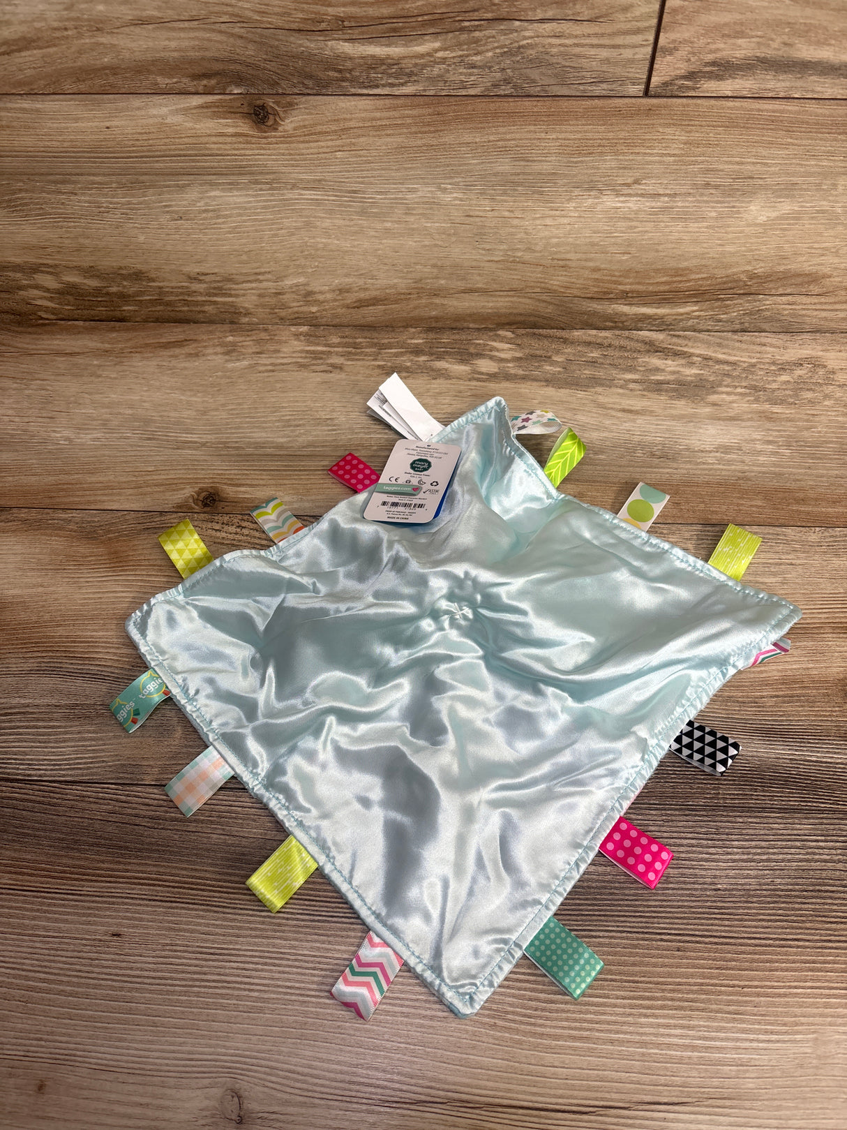 NEW Taggies Fizzy Axolotl Lovey Security Blanket