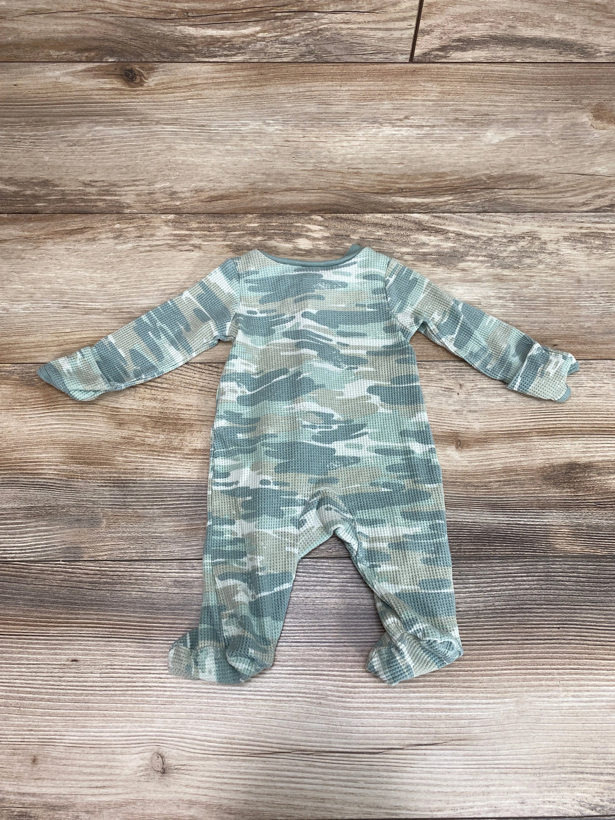 Carter's Camo Sleeper Green sz Newborn