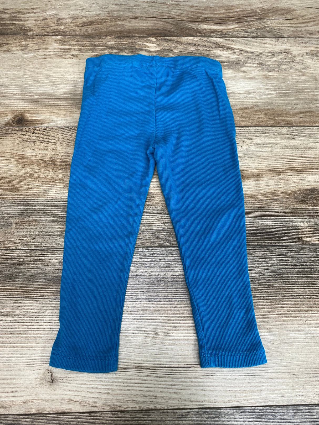 Kids Headquarters Ribbed Leggings Blue sz 4T