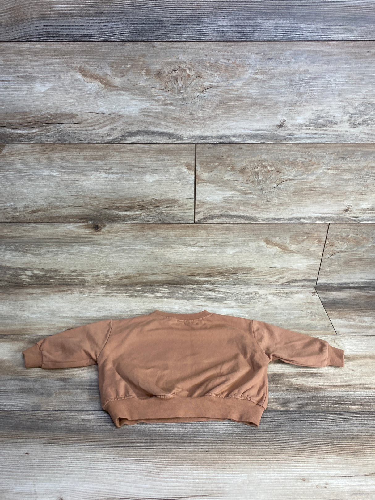 Quincy Mae Boo Pull Over Sweater Brown sz 6-12m