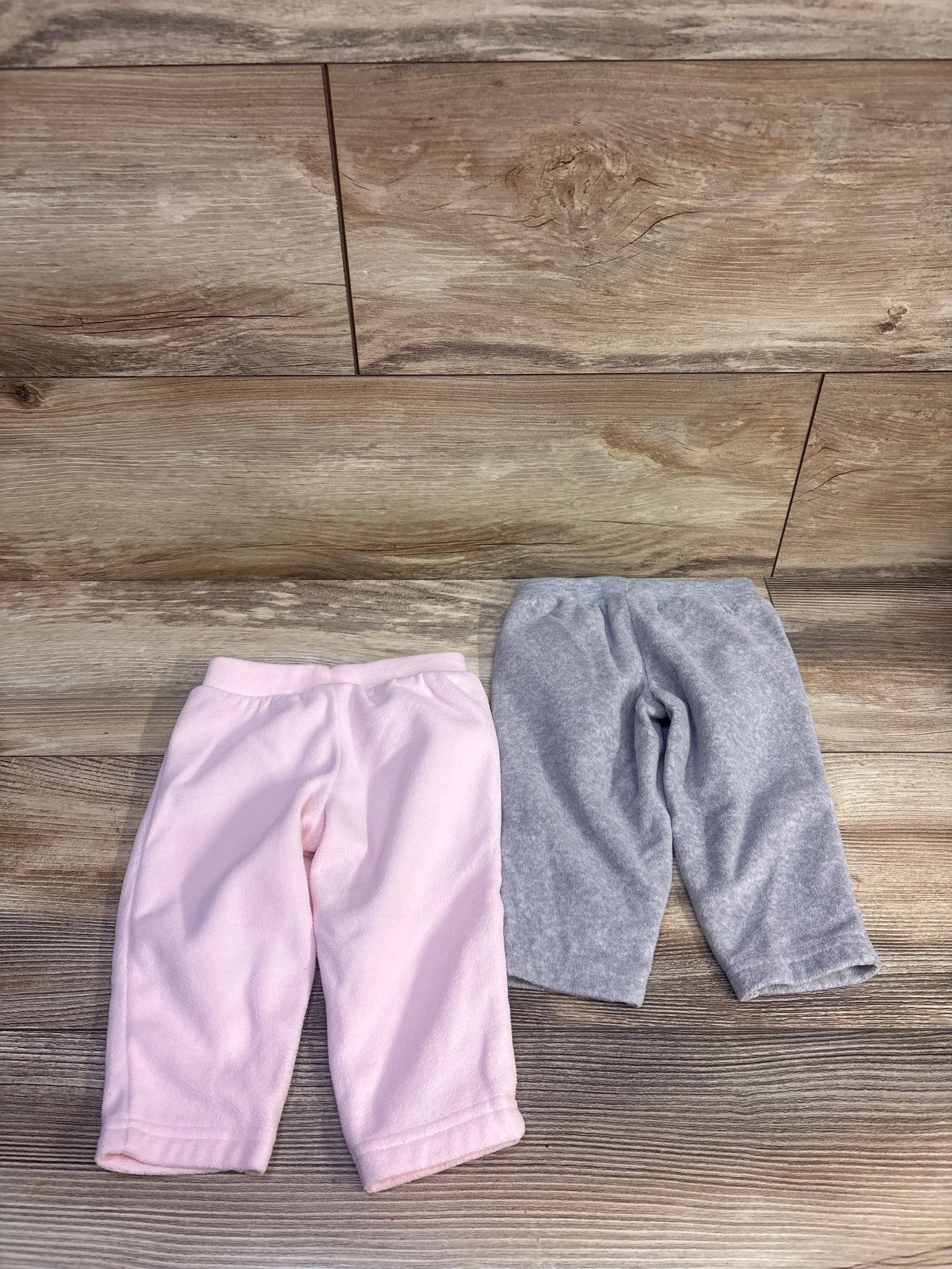 Simple Joys 2pk Fleece Joggers Pink/Grey sz 3-6m