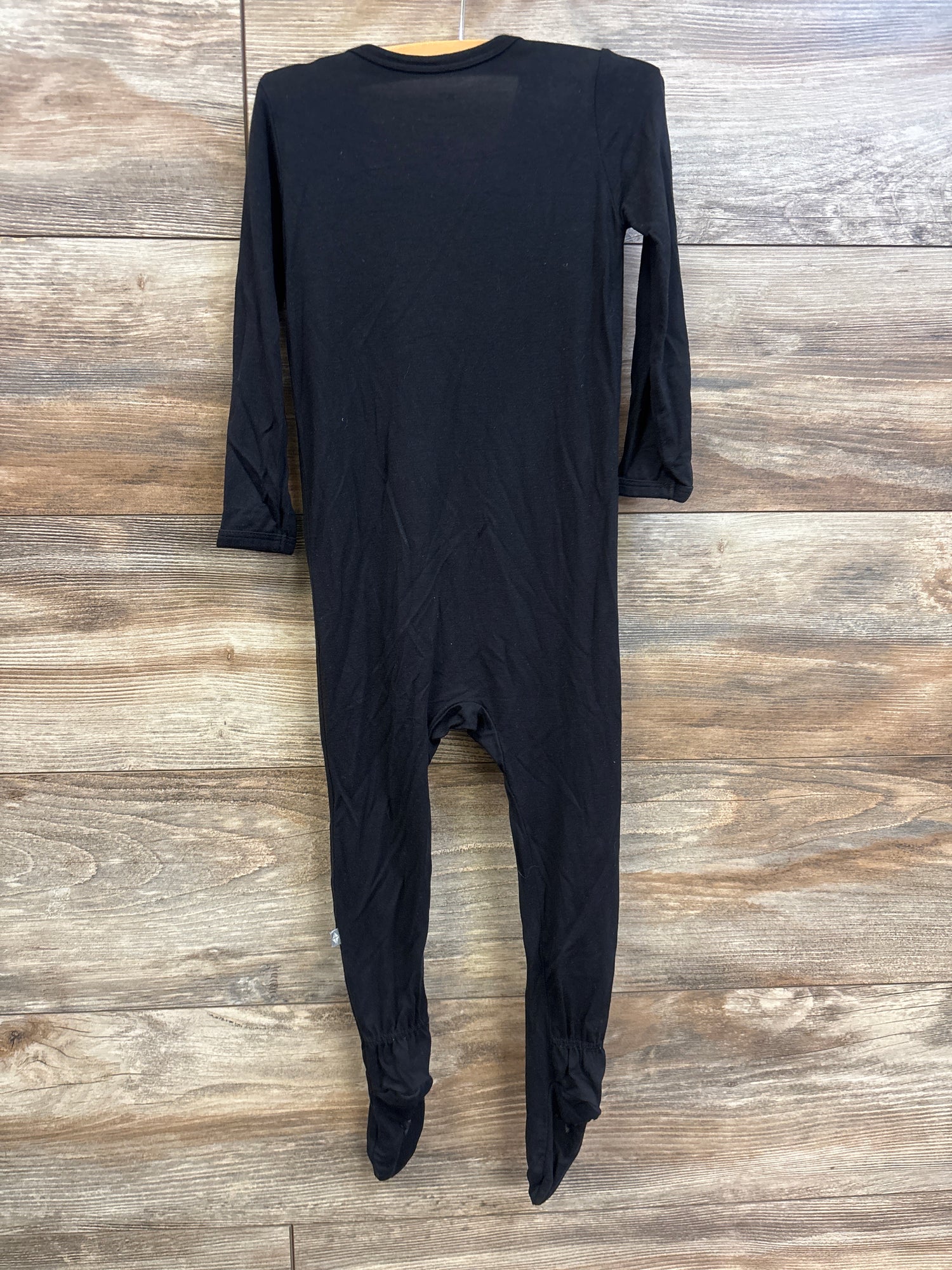 Kyte Baby Bamboo Zippered Footie in Black sz 18-24m