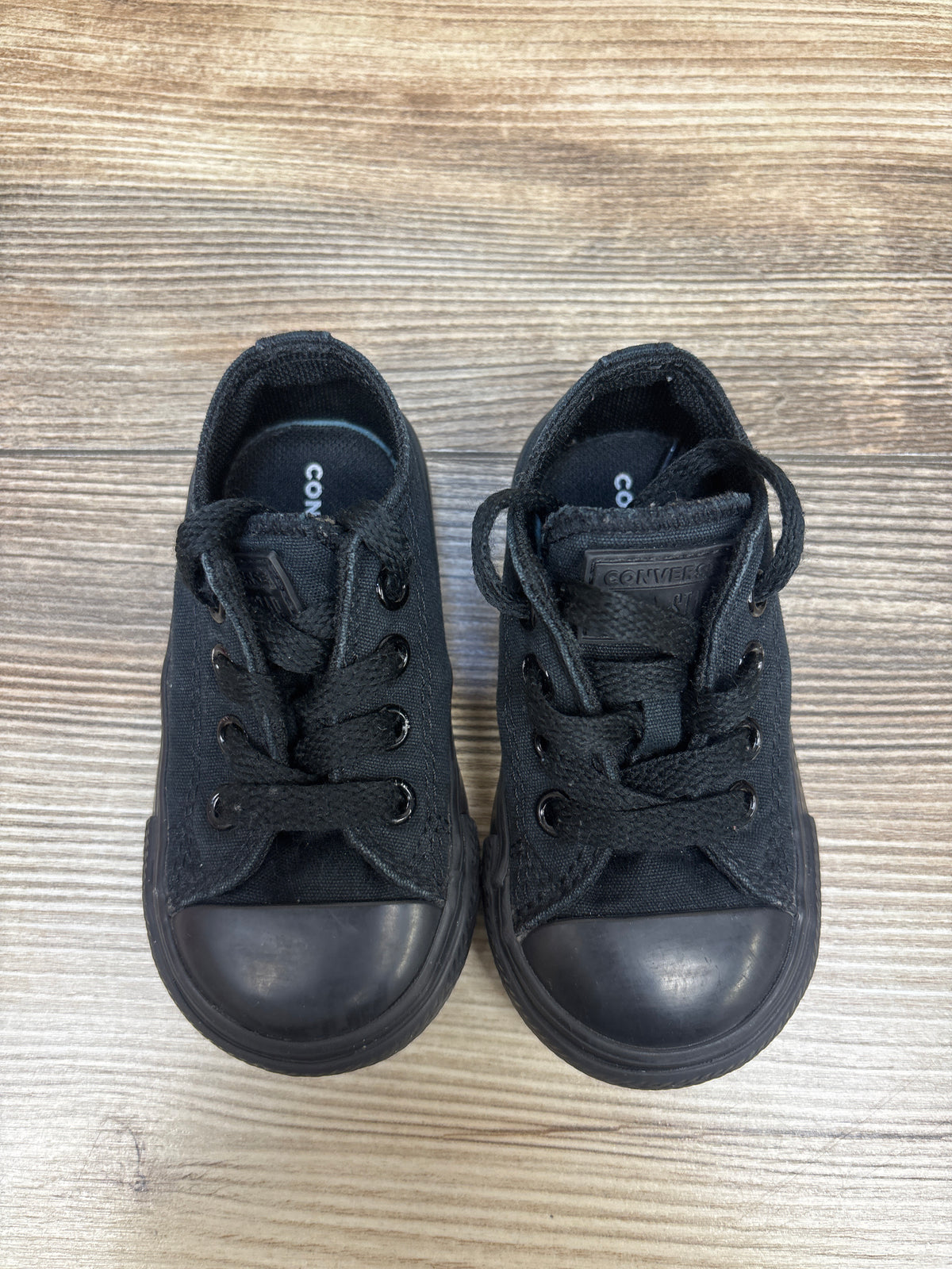 Converse Chuck Taylor All Story Low Top Sneakers Black sz 4c