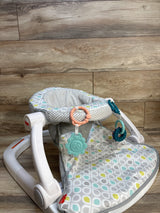 Fisher Price Sit Me Up Floor Seat in Grey