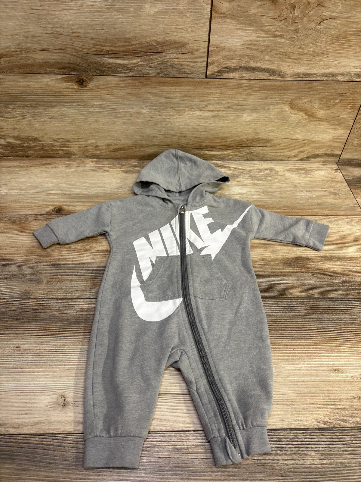 Nike Hooded Coverall Grey sz 3m