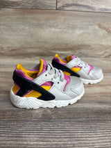 Nike Huarache Run TD 'Light Bone University Gold Pink' Sneakers sz 5c
