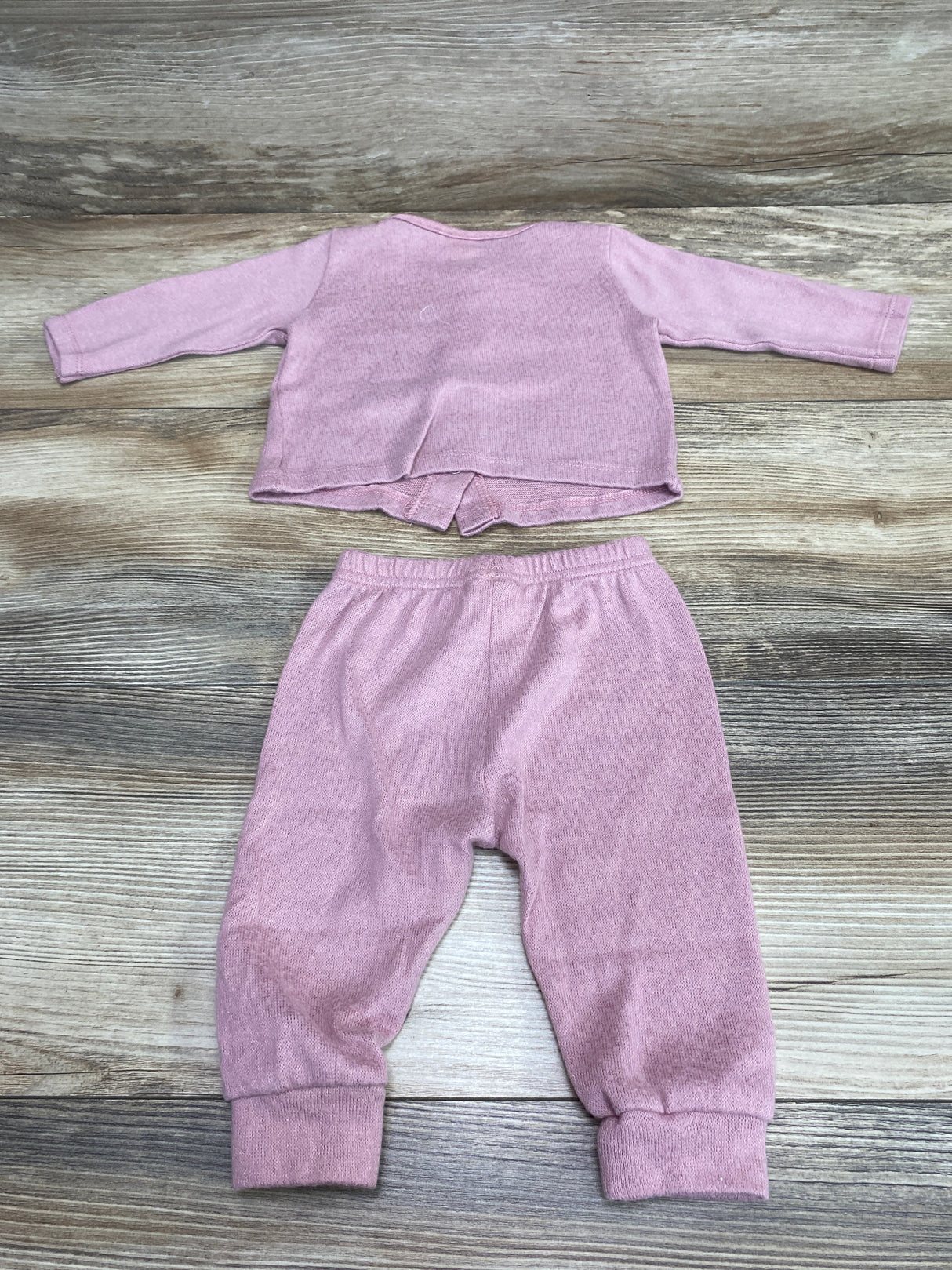 Chick Pea 2pc Cardigan & Pants Pink sz 3-6m