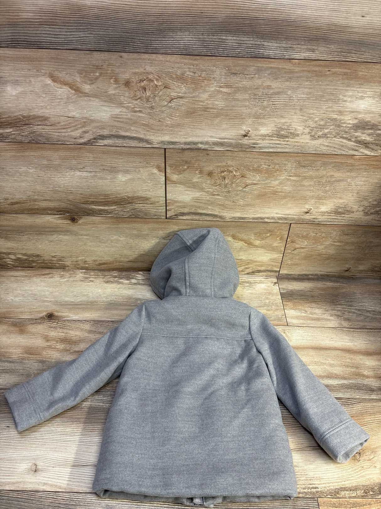 Max Studio Hooded Duffle Coat Grey sz 2T