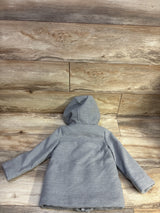 Max Studio Hooded Duffle Coat Grey sz 2T