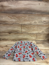 Marvel Spider-Man Long Sleeve Shirt Grey sz 5T