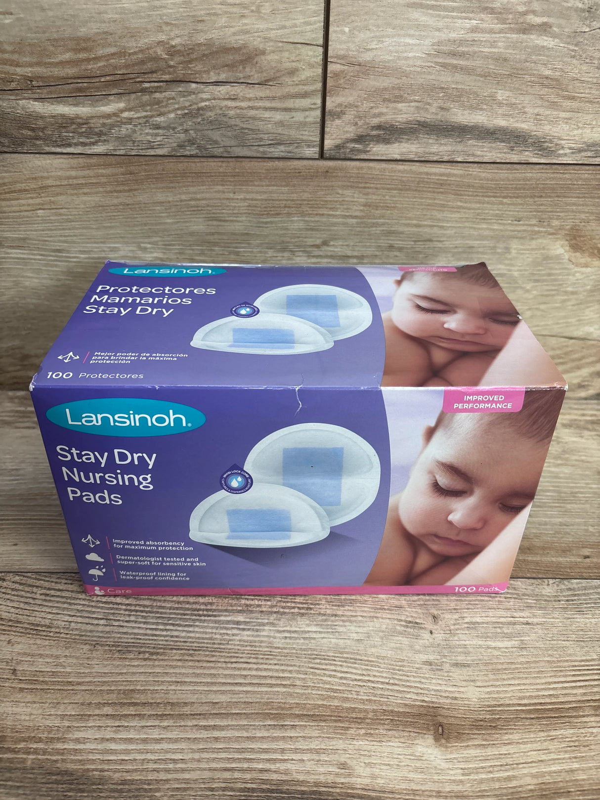 NEW Lansinoh Stay Dry Nursing Pads 100ct