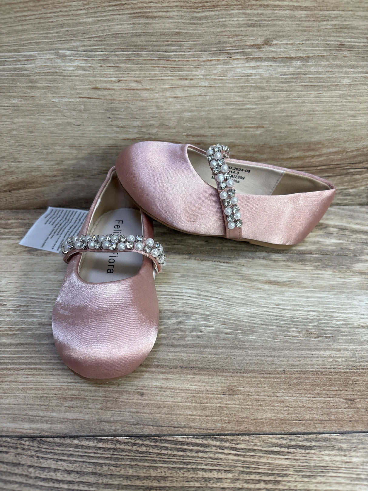 NEW Felix & Flora Ballet Flats Pink sz 6c - Me n Mommy To Be