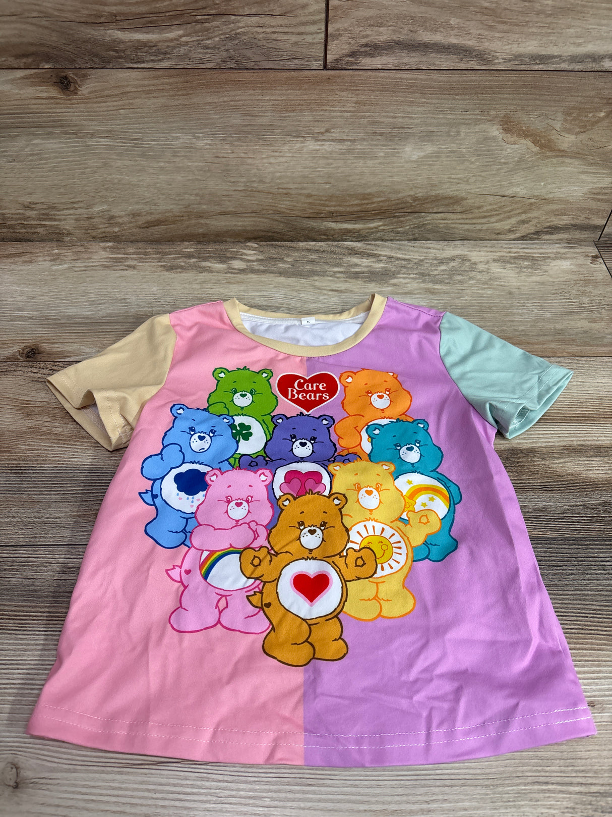 Shein Care Bears Shirt Pink sz 5T