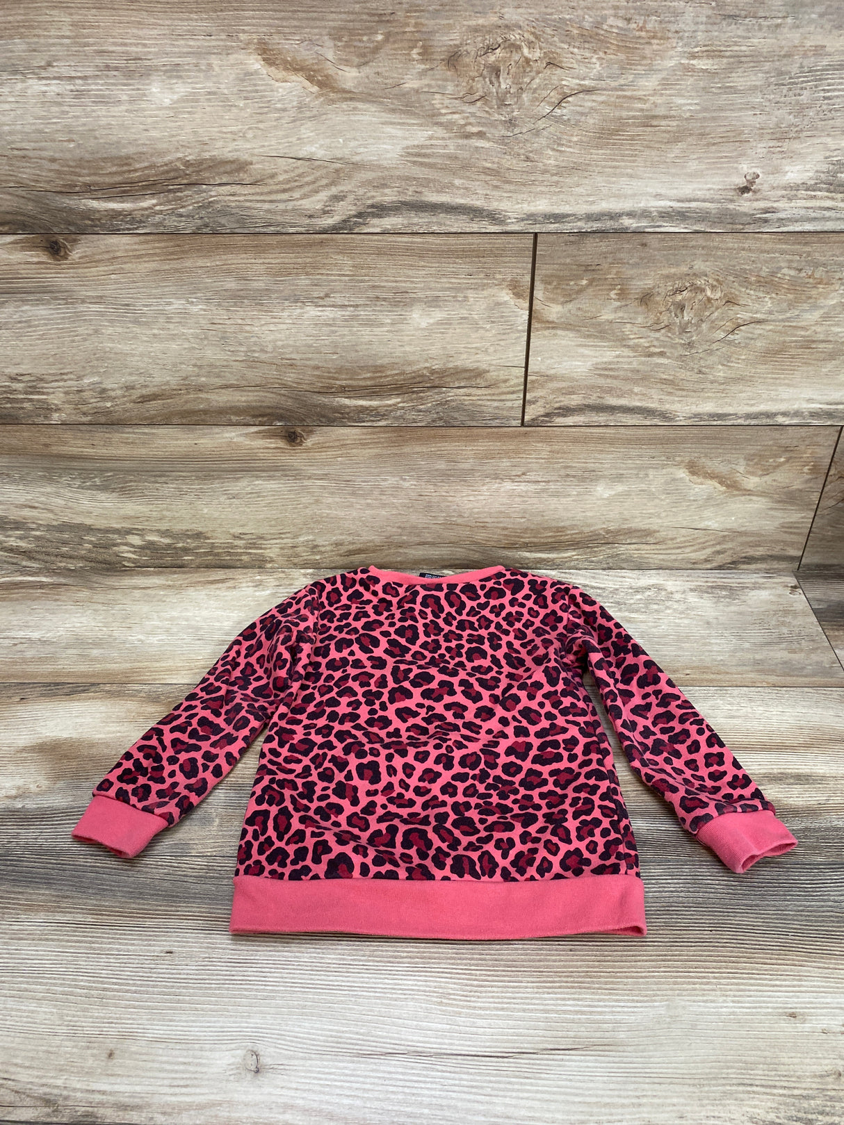 Nike Leopard Print Sweatshirt Pink sz 3T