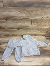 Little Planet 2pc Organic Full Zip Sweatshirt & Joggers Set Grey sz 18m