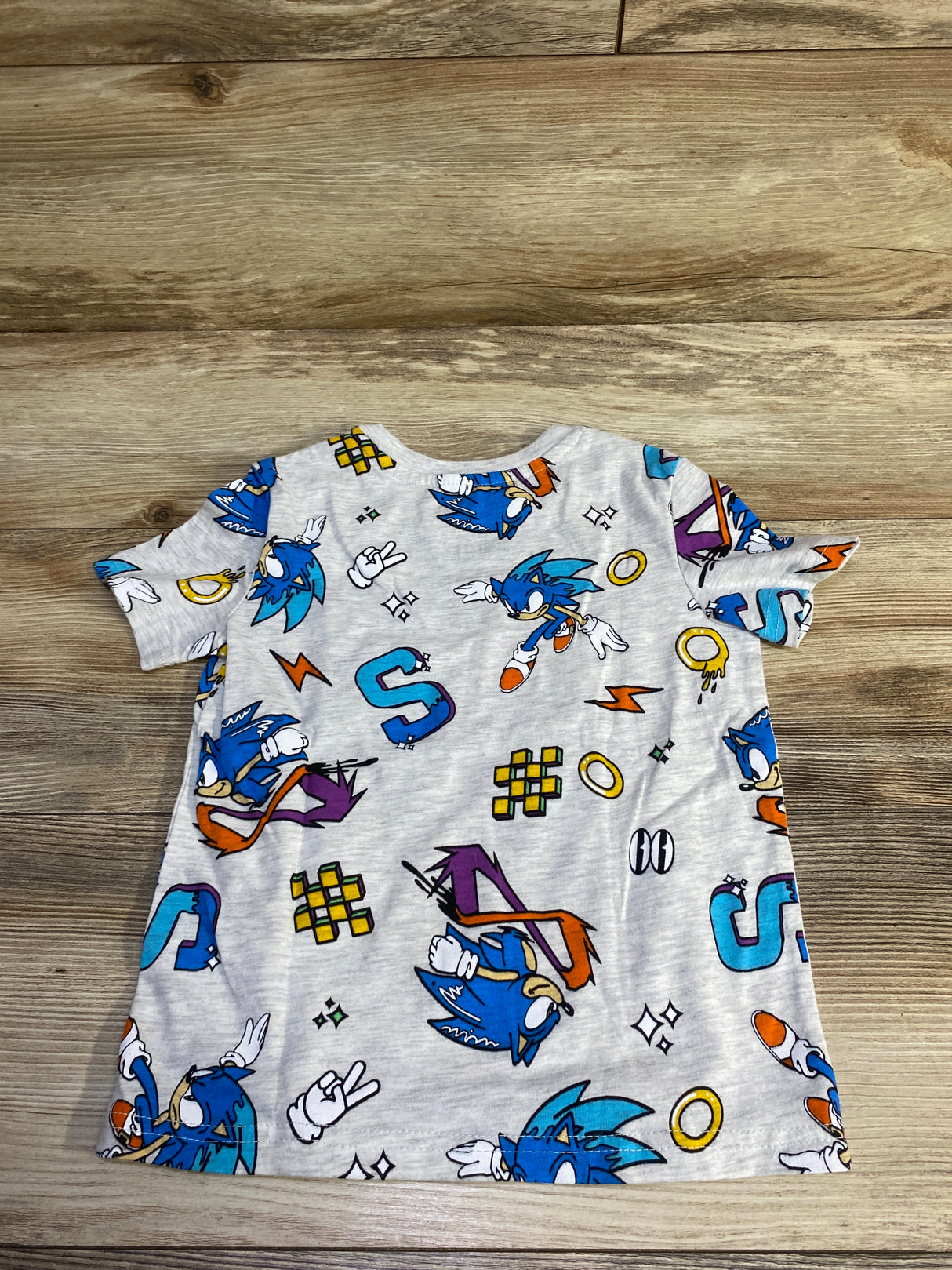 Jumping Beans x Sonic The Hedgehog Shirt Grey sz 4T