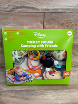 Bright Starts Disney Mickey Mouse Camping with Friends Tummy Time Prop Mat