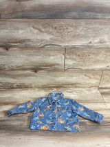 Bluey Denim Button Up Jacket Light Blue sz 12m