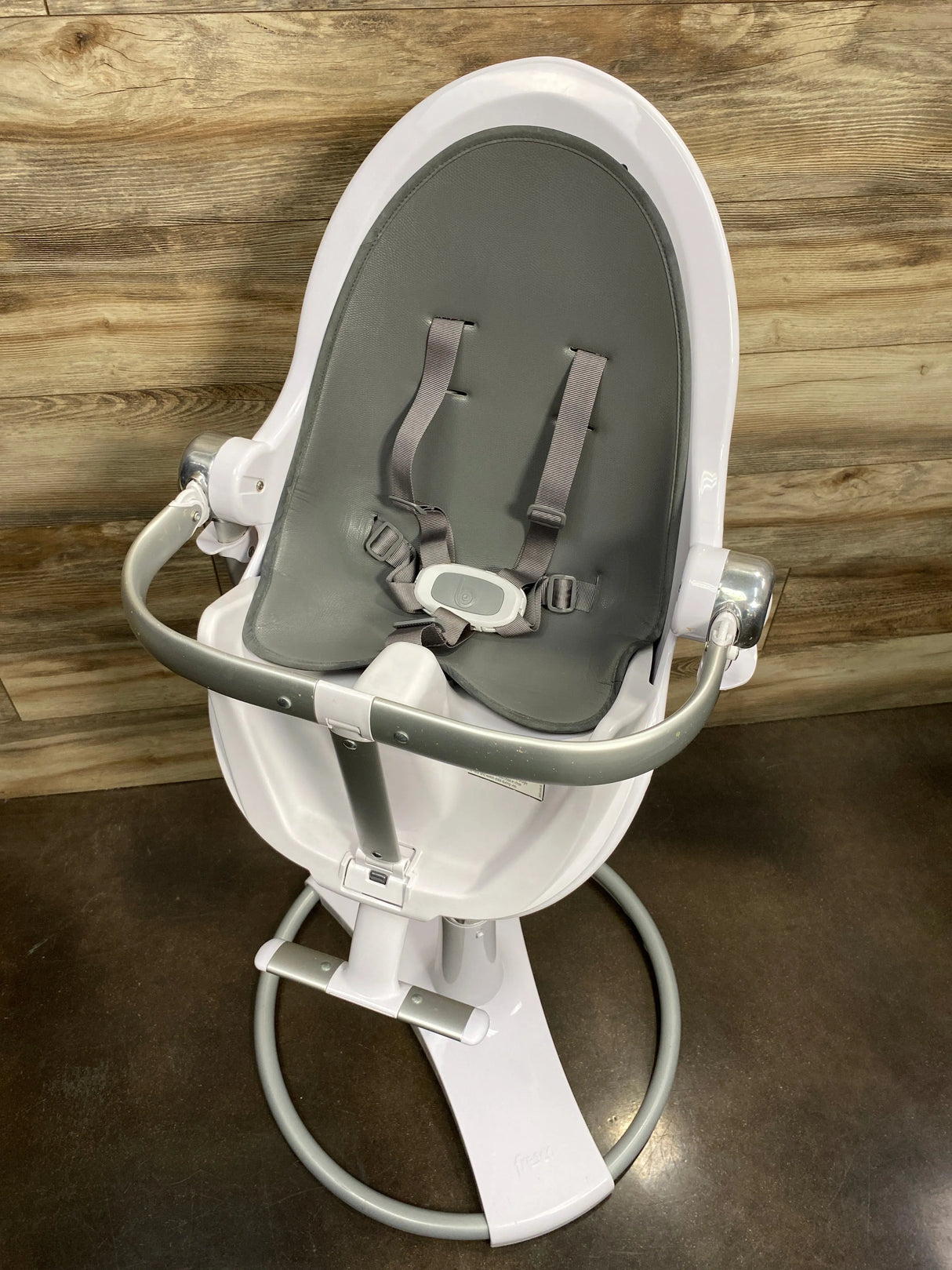 Bloom Fresco High Chair + Insert in Chrome Grey