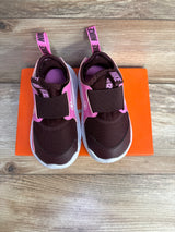 Nike Flex Runner 3 TD 'Burgundy Crush' Sneakers sz 6c