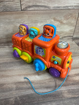 Vtech Pop and Sing Animal Train Orange
