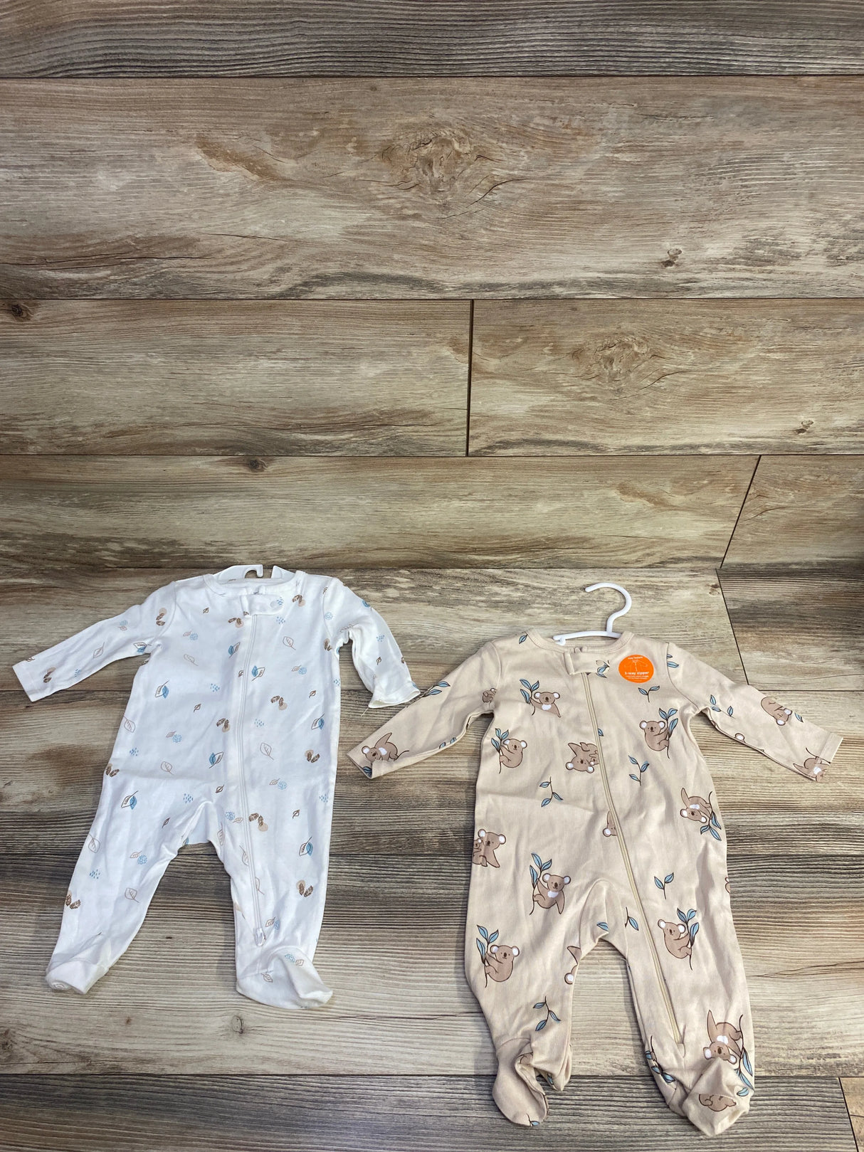 NEW Just One You 2pk Sleeper White sz 3m