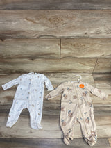 NEW Just One You 2pk Sleeper White sz 3m