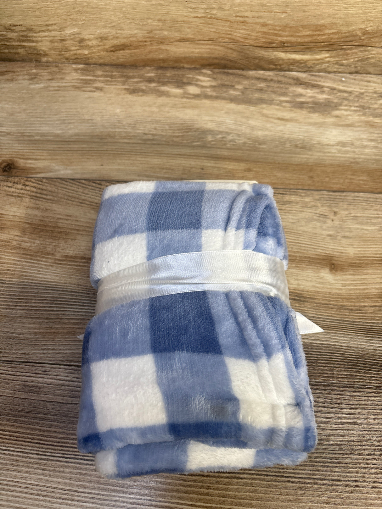 NEW Parent's Choice Plush Baby Blanket Blue