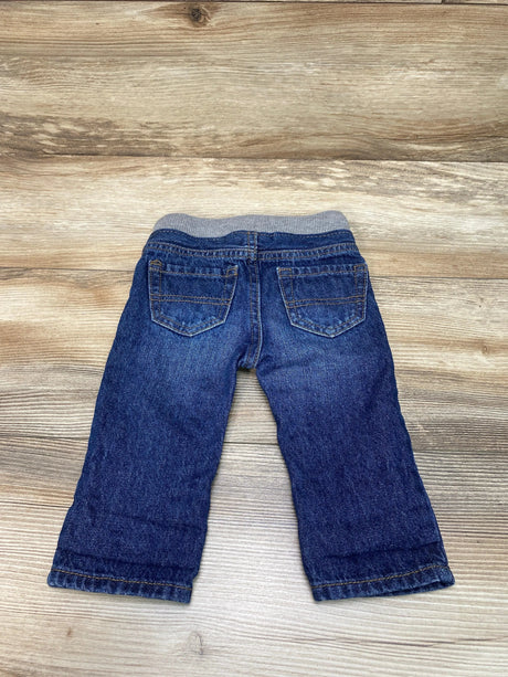 Children's Place Blue Drawstring Jeans sz 6-9m - Me 'n Mommy To Be