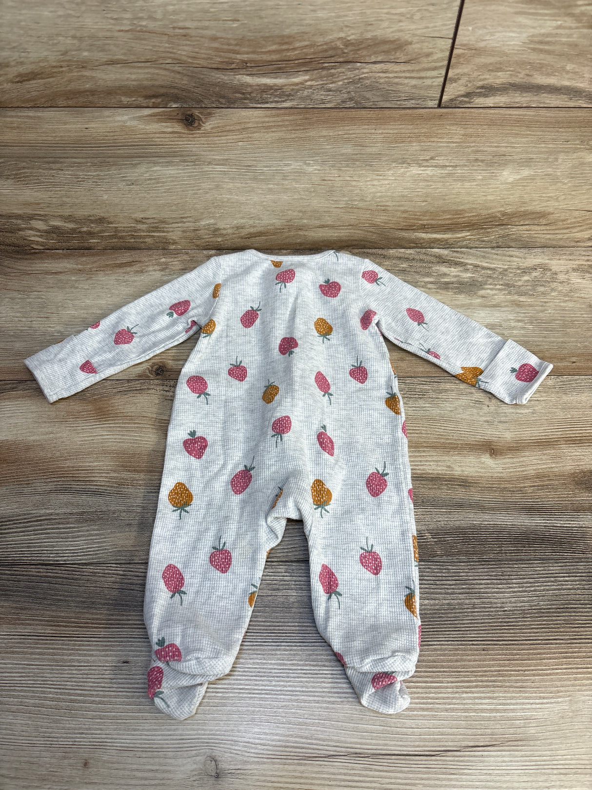Simple Joys Waffle Knit Sleeper Grey sz 0-3m
