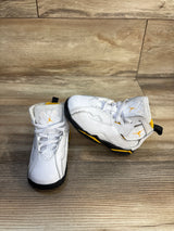 Air Jordan True Flight PS 'White Yellow Ochre' Sneakers sz 8c